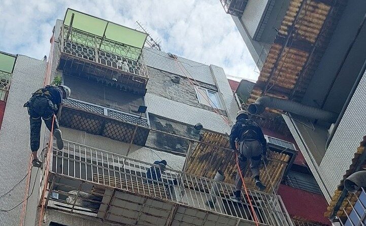 衛國街外牆防水工程