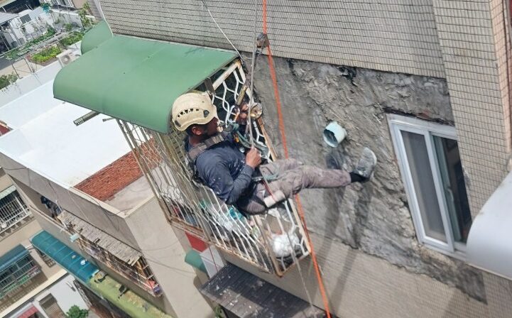 衛國街外牆防水工程